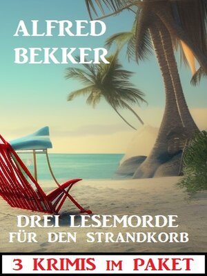 cover image of Drei Lesemorde für den Strandkorb